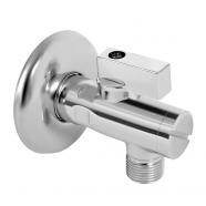 Ek valve with strainer 1/2x3/8