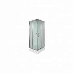 tuš kabina kvadratna lux 80x80x185, 5 mm staklo, bez kadice